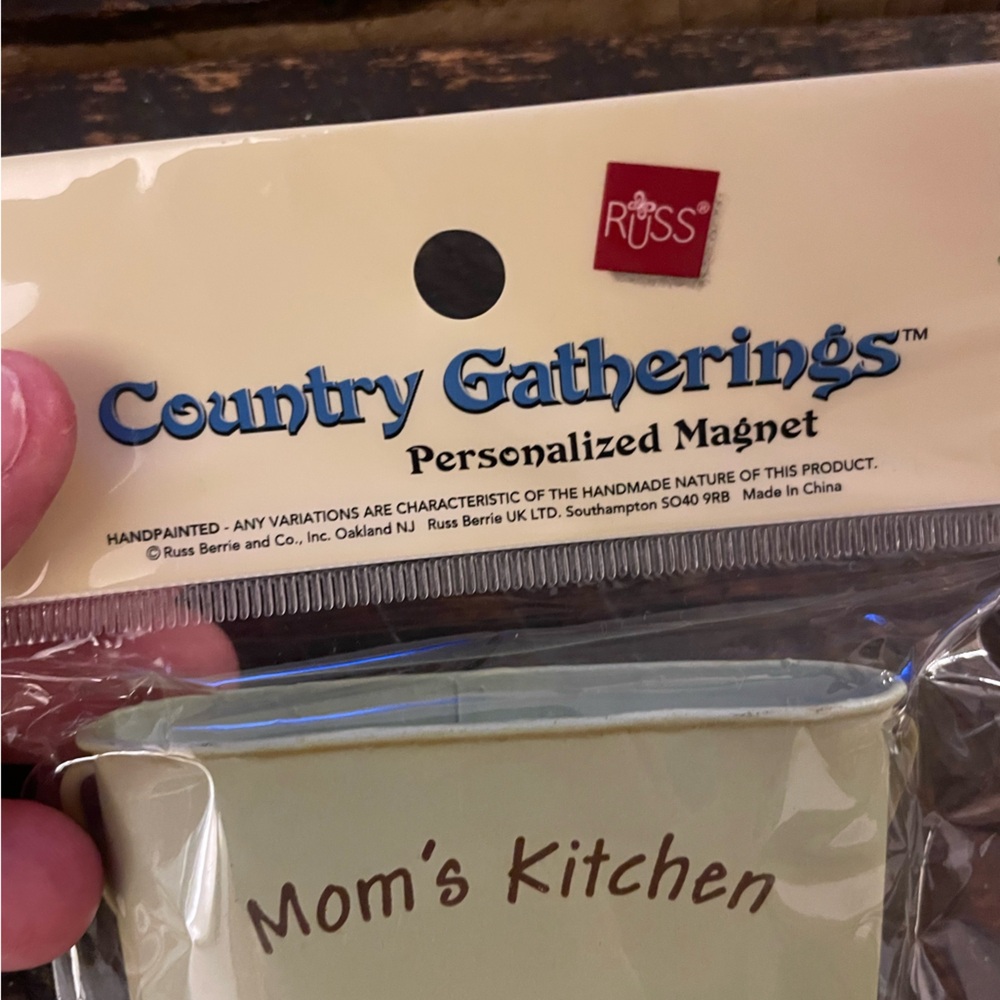 Country Gatherings Gift Magnet Mom’s Kitchen Fridge MAGNET New in Package - Picture 3 of 6